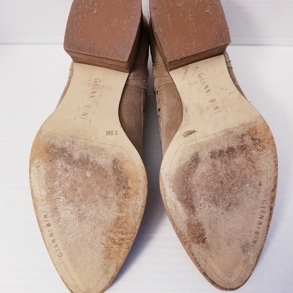 Gianni Bini Suede Bootie - Picture 6 of 7